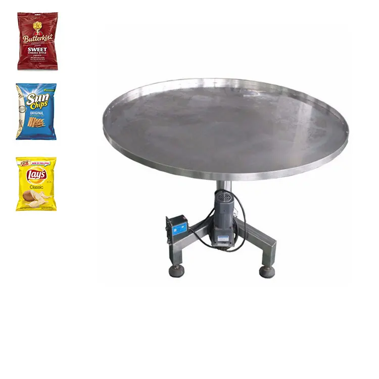 

High Quality Packing Rotary Table For Packaged Food Products