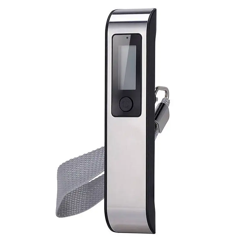 

Best Quality Portable 50kg Weighing Capacity Travel Accessories Scale Stainless Steel Handheld Digital Luggage Scale