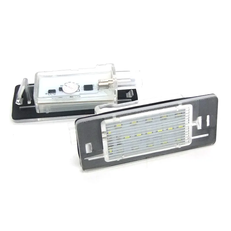 

2PCS Car LED Number License Plate Light License Plate Lamp For Opel Vectra Vectra C Estate 2002-2008 OEM NO 93180083 6223510