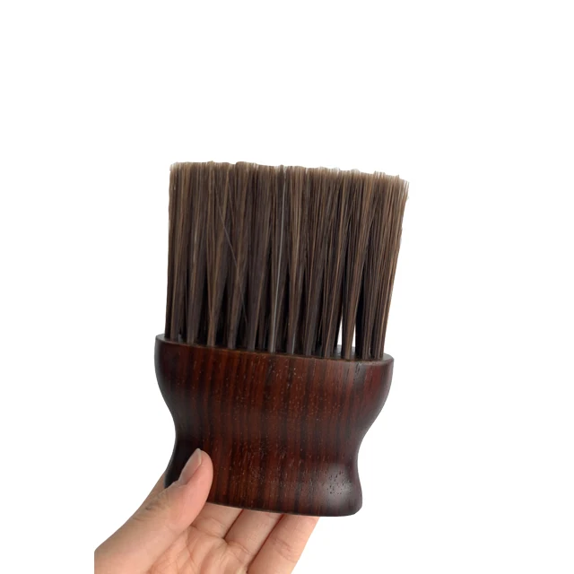 

New customizable detail salon wood brush, Brown