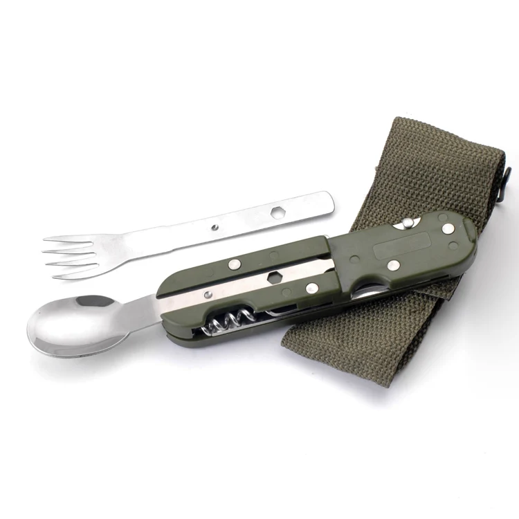 Outdoor multifunctional fork knife