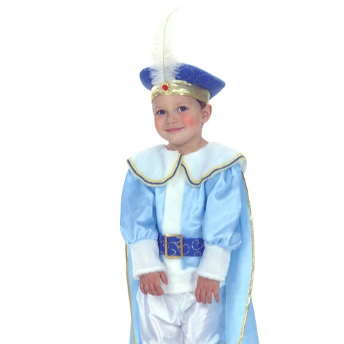 

Boys Carnival Costume King Arab Prince Blue Cloak Costume Cospaly Costume--HSG8269