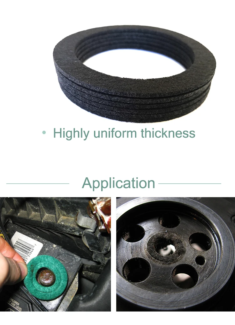 Custom Felt Wool Oring Seal Gaskets Washers Buy Felt Gaskets Ring For Industrial Use