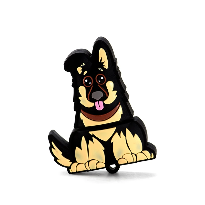 2020 New USB 2.0 Cartoon Dog Model 4GB 8GB 16GB 32GB 64GB 128GB pendrive plastic memory stick free shipping - ANKUX.COM