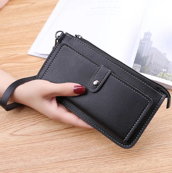 

New Korean Style Ladies Long Wallet Fashion Simple Women's Wallet