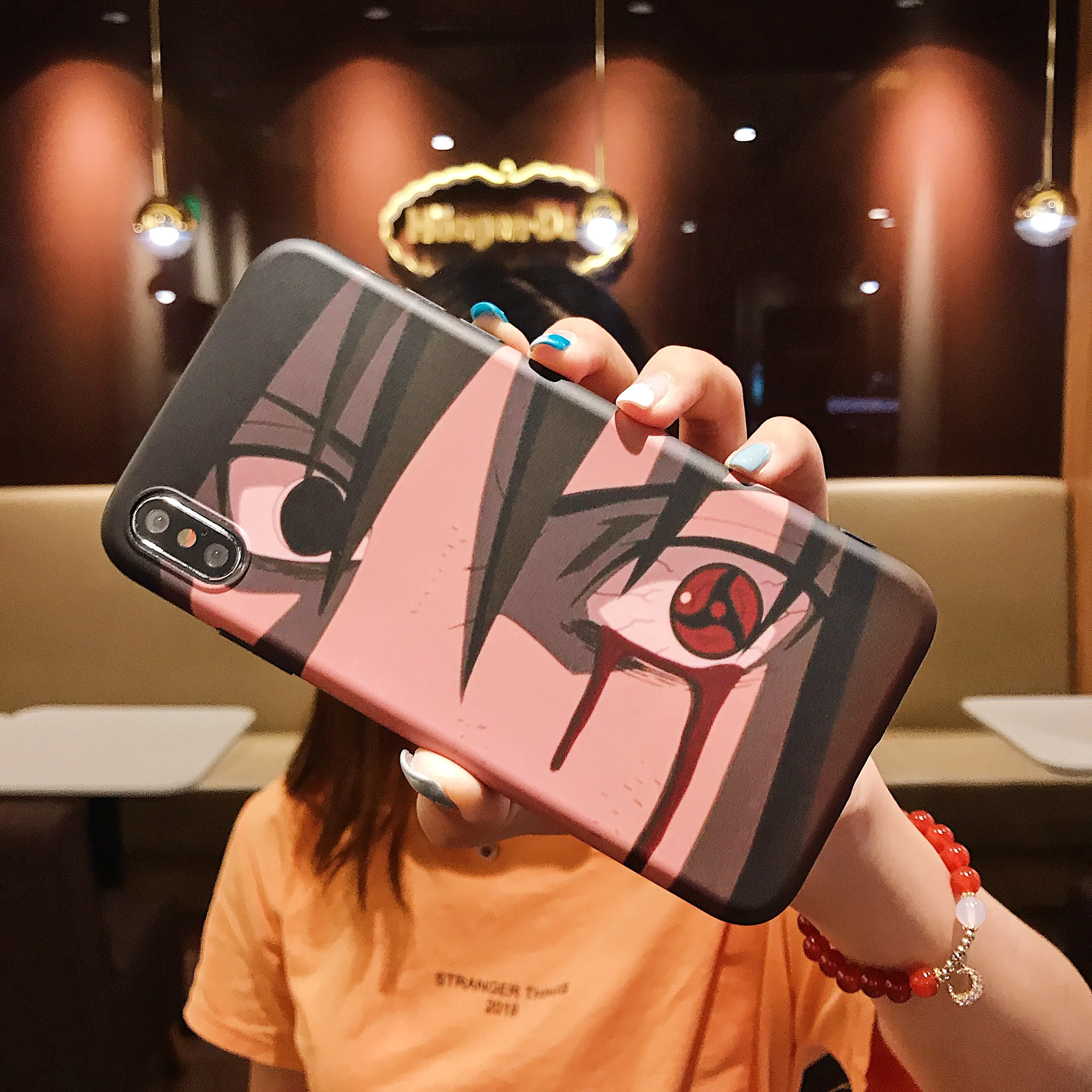 

New Wholesale Naruto Japan Cartoon Matte IMD Phone Cases For iPhone 12 Pro XS MAX 8 Plus X/XS SE2020 XR IMD Silicone Phone Cover