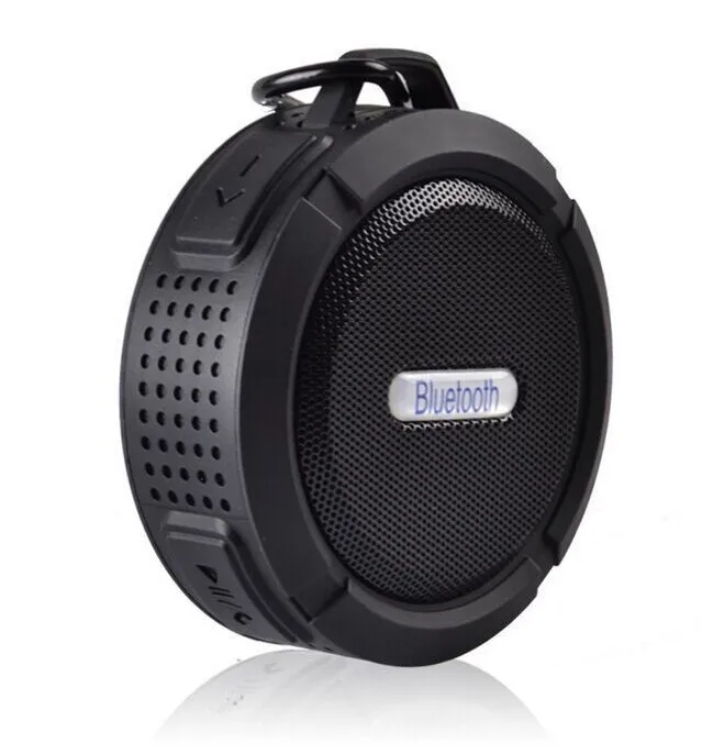 

SHUNSHENG IPX4 Waterproof Outdoor BT Speaker TF Music Loudspeaker Portable Wireless Speakers Shower Bicycle Speaker C6
