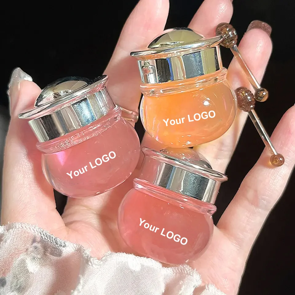 Private Label Lip Sleeping Mask 10g Lip Balm Container Fruit Flavor Moisturize Lip Mask Overnight