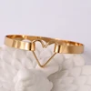 51616- Xuping Personalized brass jewelry bangle cuff design with heart