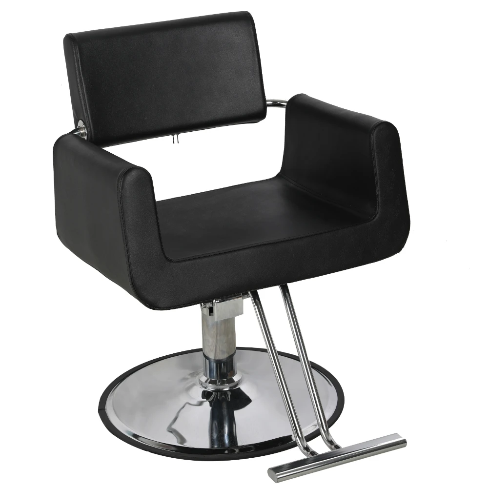 

Classic barber chair comfortable hairdressing barber chair for beauty salon Good prices barber chairs ready to ship, Black/customized