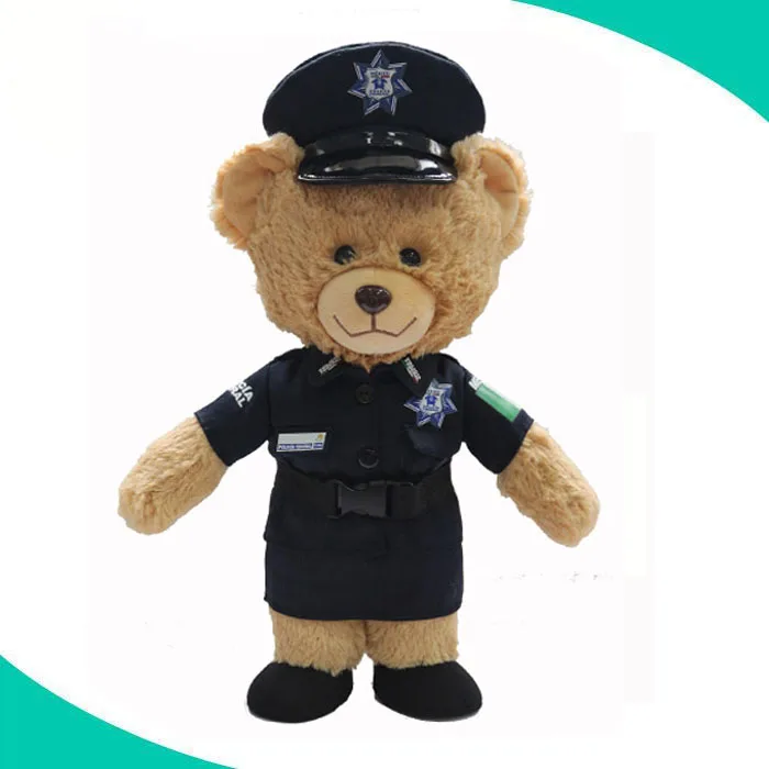 police teddy bear