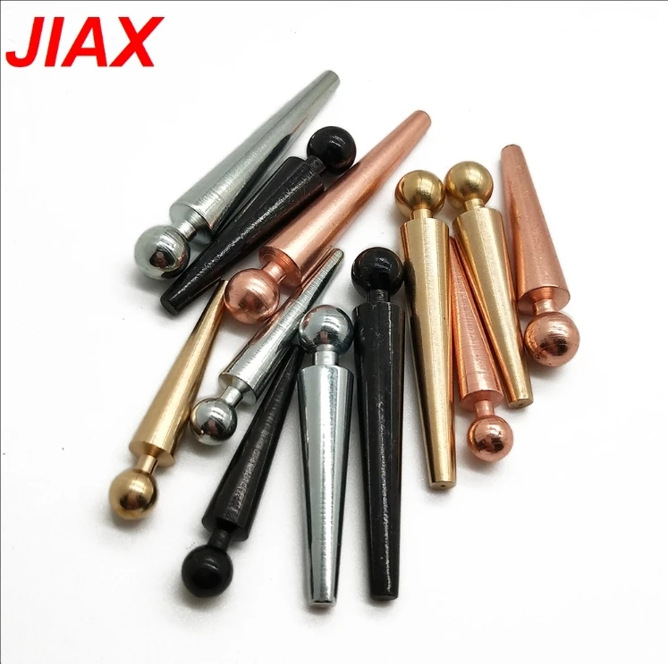 

Wholesale high qualityJXCP009-50.8mm gold silver black copper cribbage boards pegs wholesale for 3/16 hole, "silver black brass copper"