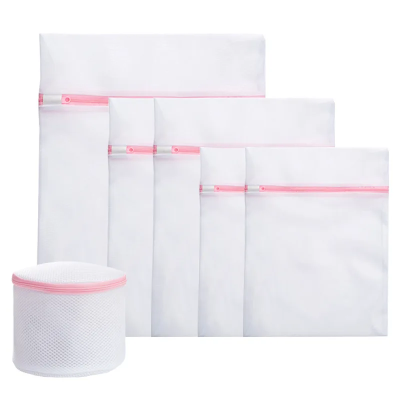 

China spot reusable environmental protection multi-specification mesh laundry bag for bra washing underwear clothing, Customizable