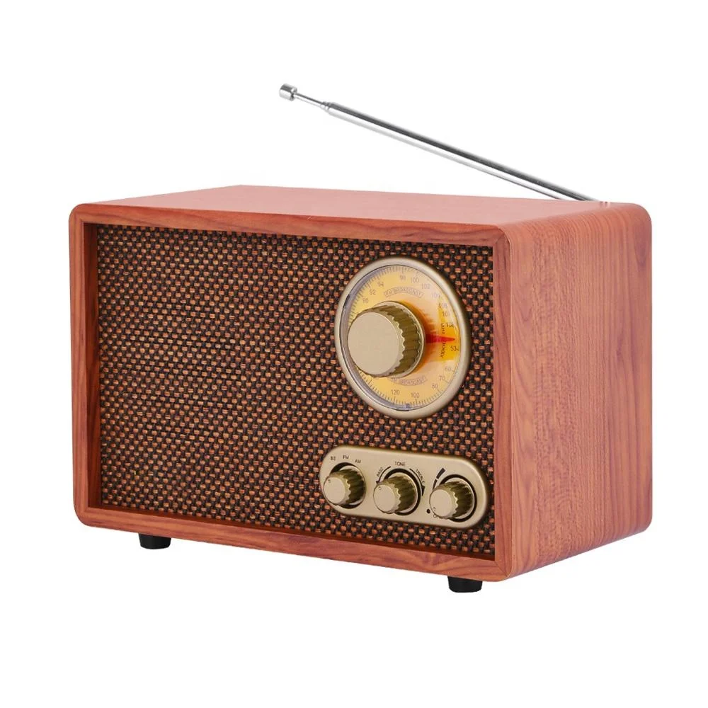 2020 Popular Old Antique Radios Am Fm Portable Radio With Bluetooth