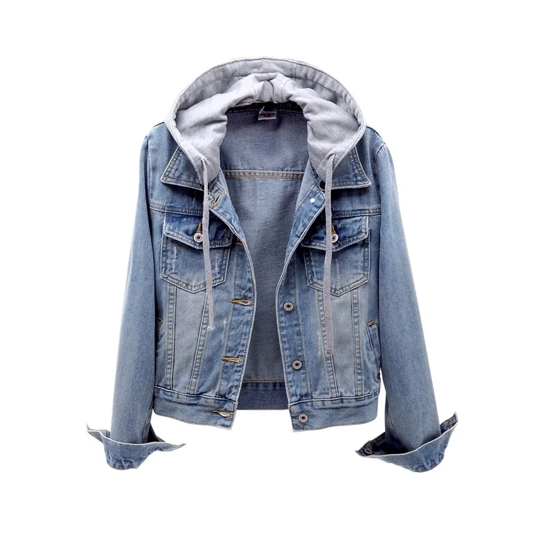 

Manufactory Wholesale custom denim ladies jeans jacket women