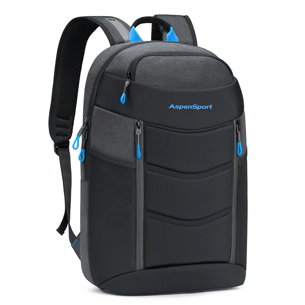 

New Large Capacity Laptop Backpack USB Charging Student School Backpack, Black, black / yellow,black / red, black / blue