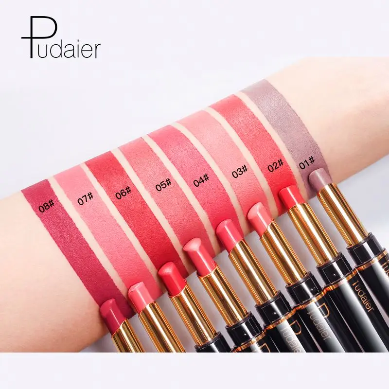 

2 In 1 Double Head Lip Liner Pencils Matte Lipstick Waterproof Long Lasting Pigments Color Lipliner Pen Women Makeup