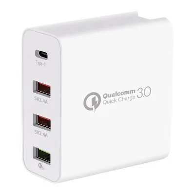 

High Quality Wall Charger 3 USB Ports 1 Type C Ports Travel Fast Charging QC 3.0 48W Adapter For Phone Charger