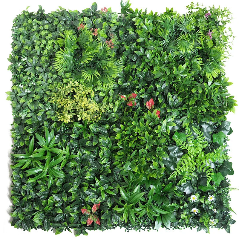 

SN-1949 Artificial vertical green plant wall outdoor and indoor artificial grass wall for decoration, Pink