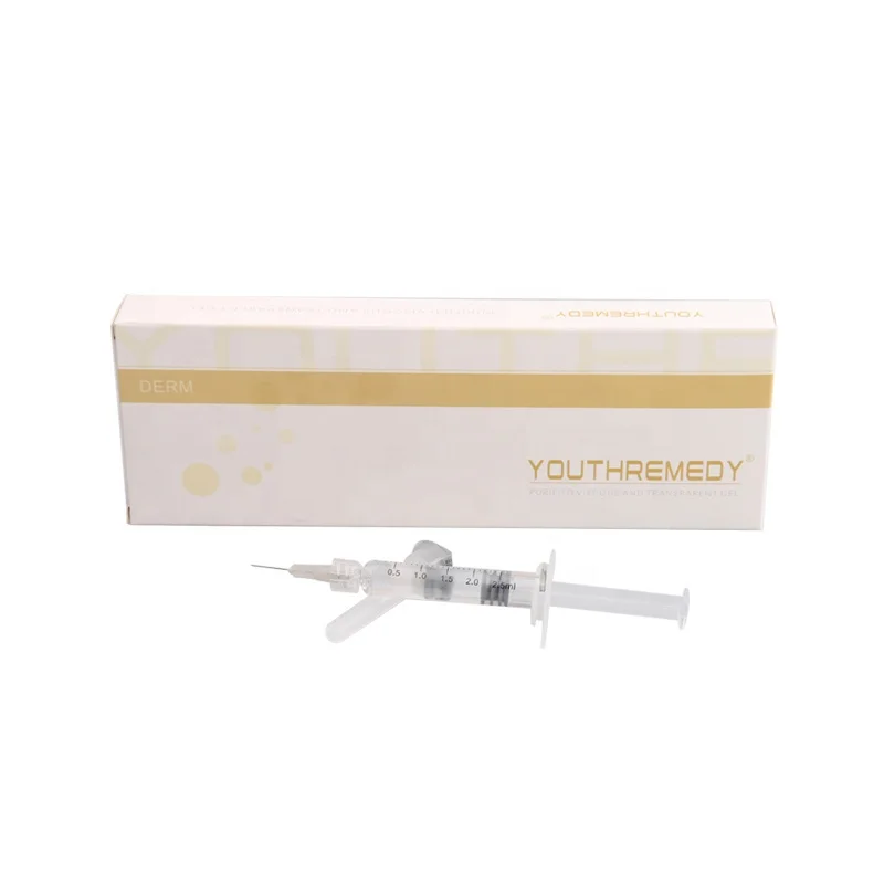 

2ml New product buy hyaluronic acid sodium hyaluronate injection dermal filler, Transparent