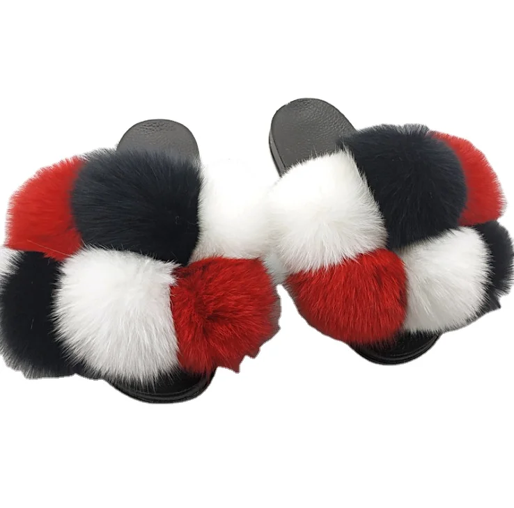 

Hot Selling Fluffy Slippers Good Looking Colorful Fluffy Bedroom Slippers Fluffy Slippers 2021, As picture