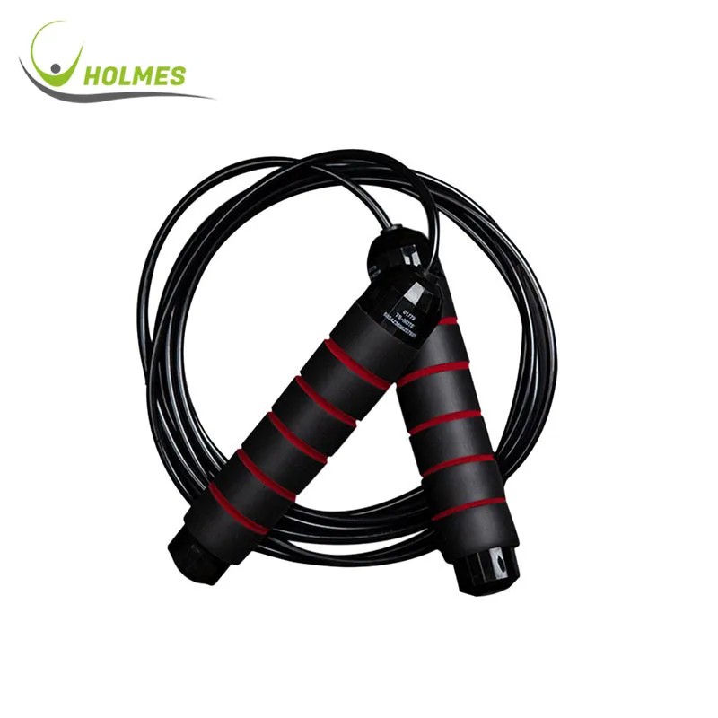 

Fitness Workout Skipping Rope With Logo, Black/blue/red/green