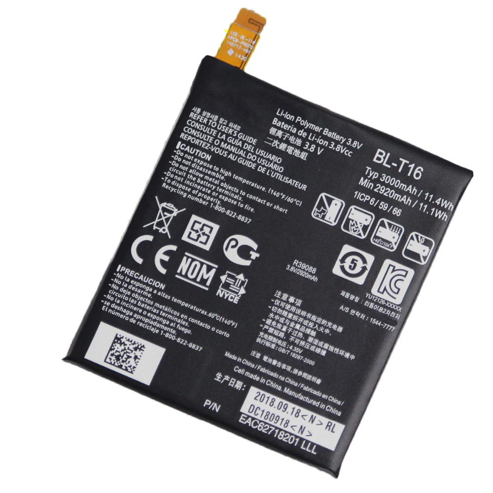 

new products rechargeable Replacement Battery For LG BL-T9 LS740 2300mAh 3.8v