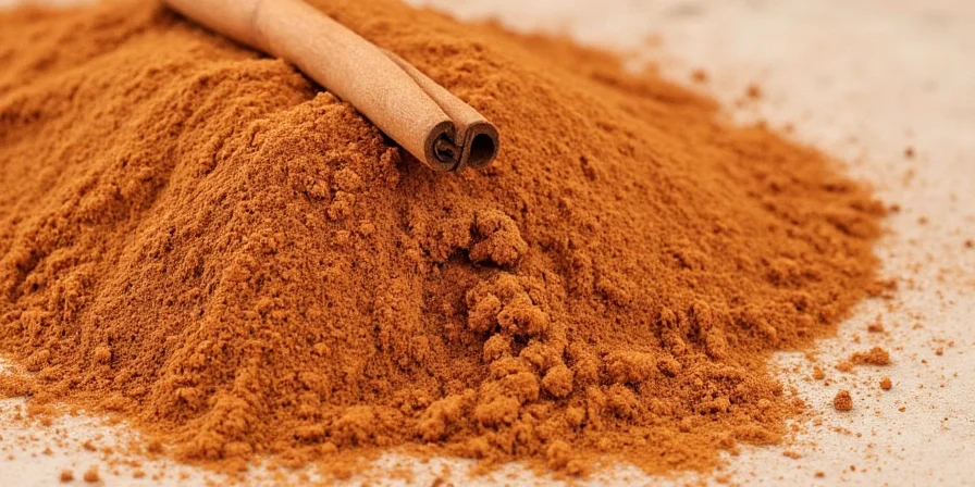 A bundle of cinnamon sticks