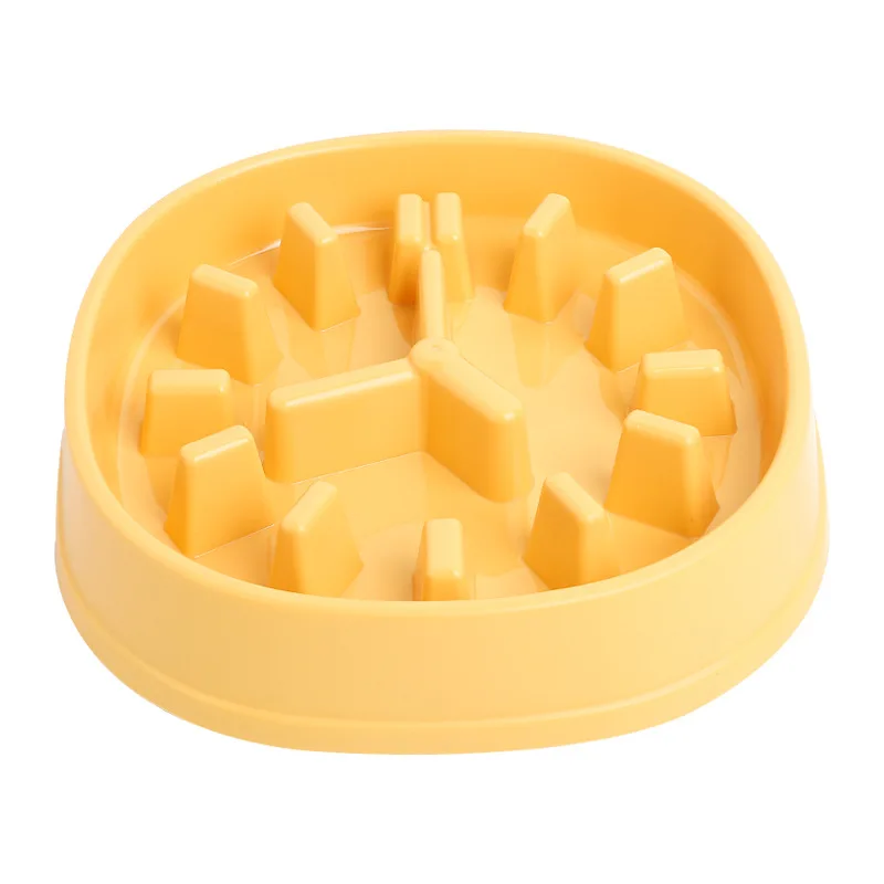 

Wholesale Feed Bowl Pet Dog Slow Food Bowl Anti-choking Pet Food Bowl Slow Feeder, As picture