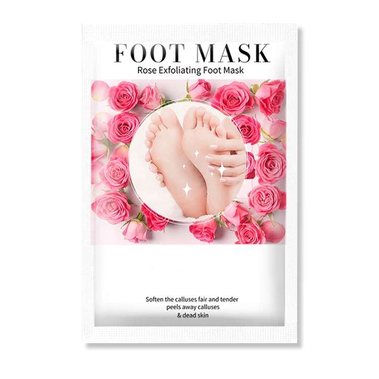 

Amazon Best Seller Skin Foot Care Peeling Exfoliating Moisturizing Nourishing Rose Foot Peel Mask