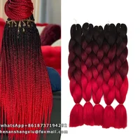 

expression synthetic hair braids crochet hair extension jumbo box braiding hair for afro yaki DIY box braids