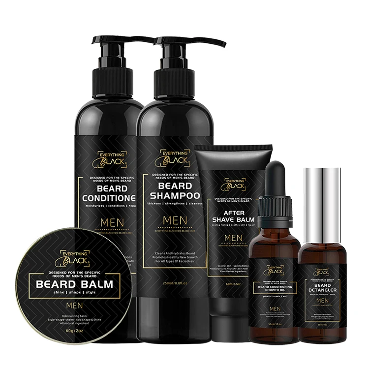 

Private Label Natural Beard Care Hair Beard Growth Grooming Kit