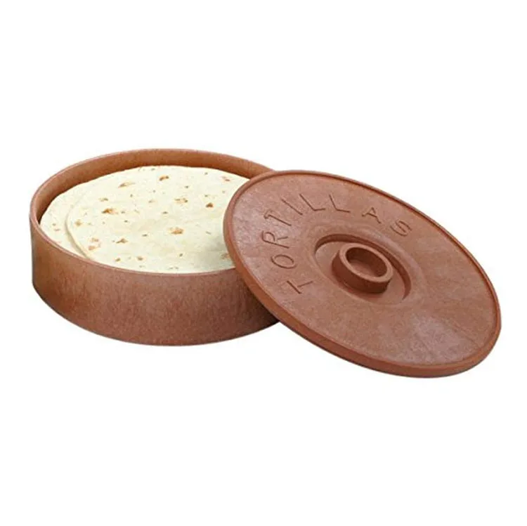 

Tortilla Keeper Microwave Tortilla Warmer, Brown