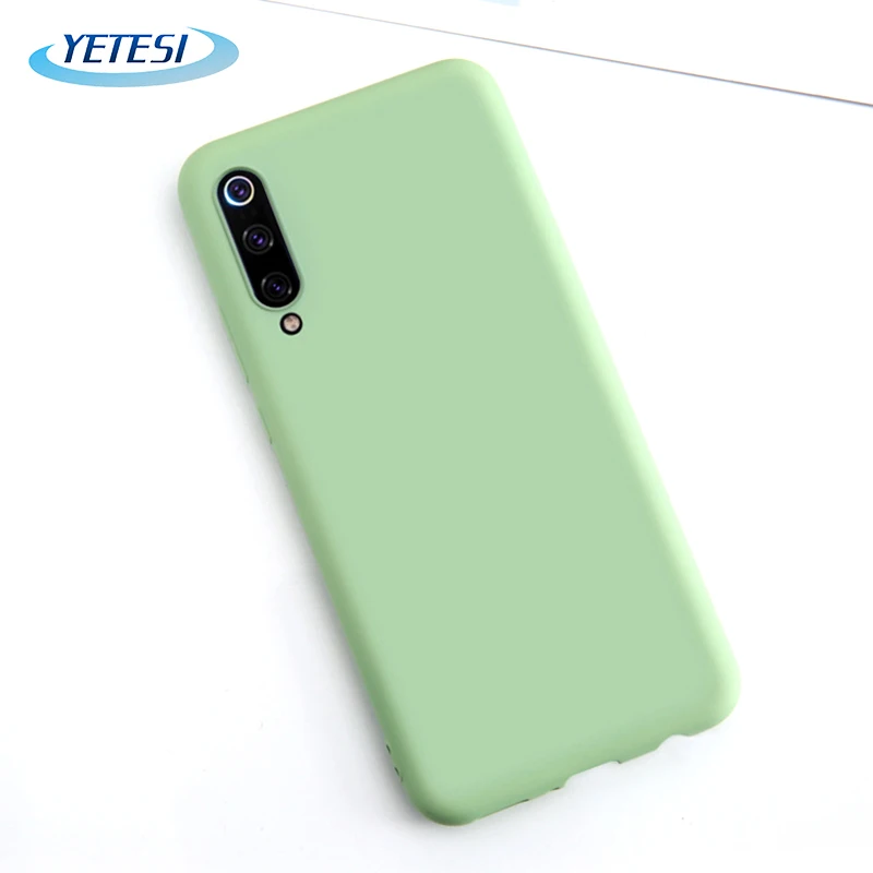 

Hot Sale Edge Protective Cover Ultra Slim Liquid Silicone Phone Case for Redmi Note 8 7 9Pro Microfiber Back Cover