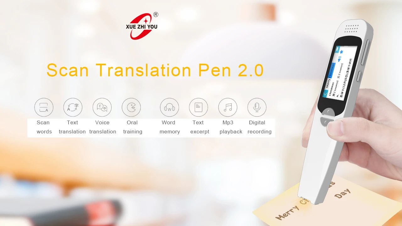 2020 New arrival affordable translator pens scanning touch screen pen translation online offline for learning languages