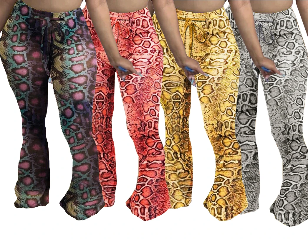 

FM-XM1136 New sexy women's trousers casual skinny women flare pants