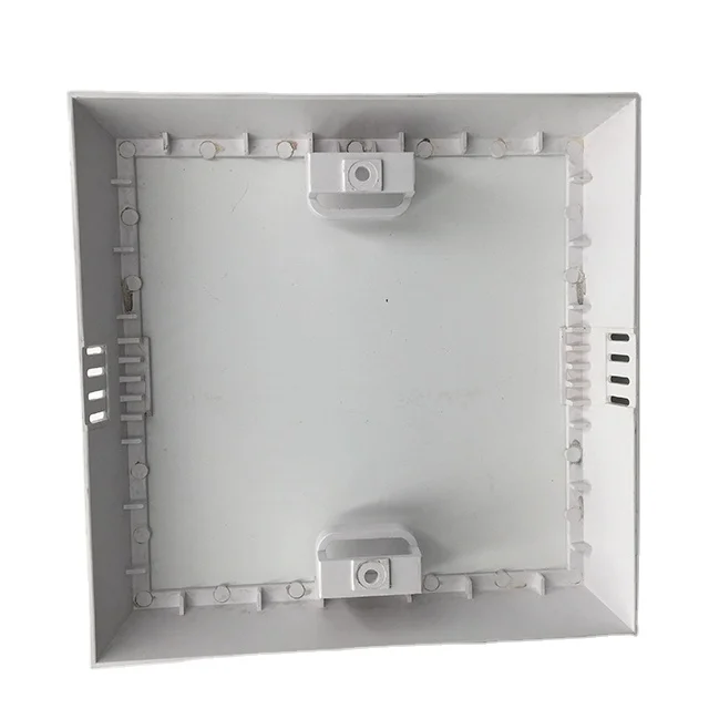 Square ABS surface mounted panel light converter from universal size in the market 6W 12W 18W 24W 2 in1 recessed panel light