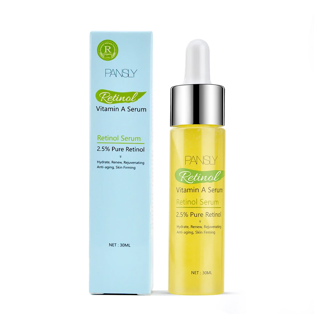 

30ml Facial Serum Face Essential Oil Collagen Hyaluronic Acid Moist Vitamin A Whitening Retinol Anti-Aging Skin Care
