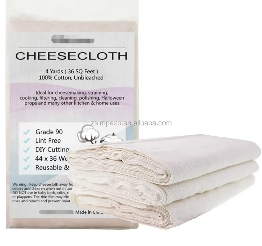 Cotton Cheese Cloth Kitchen Gauze Check Cloth Grade 60 4yds Buy