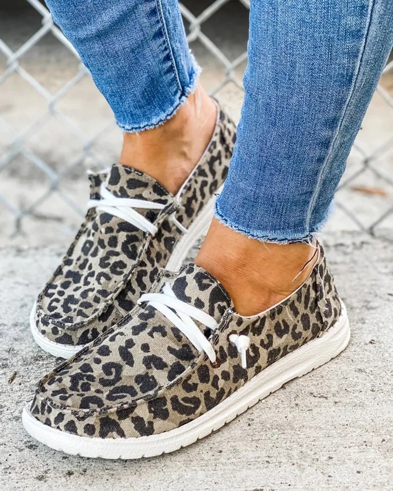 

Fall new shoes women flat-bottomed plaid shoes large size casual versatile non-slip cloth shoes women, Picture color