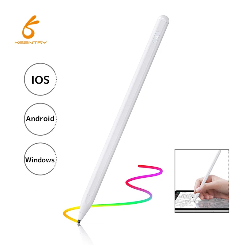 

New Apple Accessories iPad Pencil Stylus Pen for ipad 2018 2019 2020, Black/white/customized