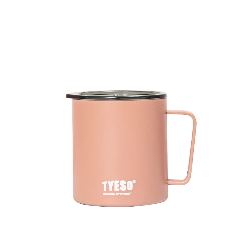 

Insulated coffee Mug Coffee thermos cup with handle Travel Tumbler stainless steel Bpa Free Lid mug warmer