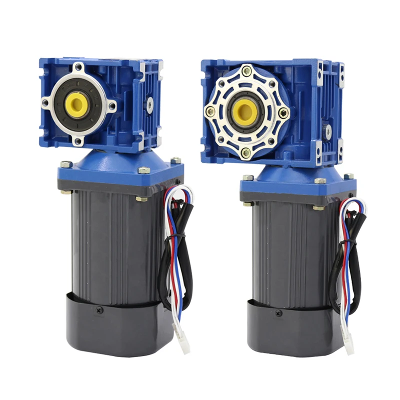 Right Angle Dc Gear Motor 24v 300w Low Speed High Torque Electric Motor