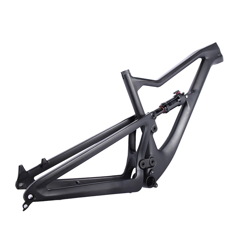 

T1000 carbon fiber Enduro mountainbike 29er full suspension frame 12*148 carbon frames 170 travel