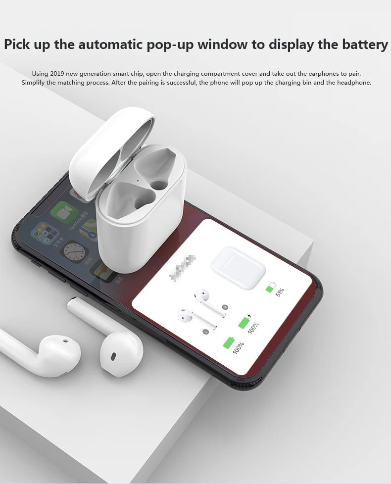 Portable TWS Wireless Bluetooths 5.0 Headset i21 i22 i28 OEM manufacture Earphones Headphones True Wireless Earbuds - ANKUX.COM