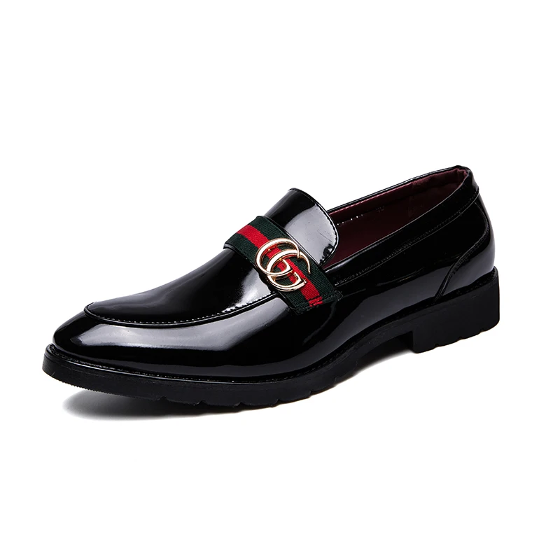 

Business Microfiber Leather Casual Leather Shoes, Brand Designer Luxury Men's Formal Shoes Wholesale