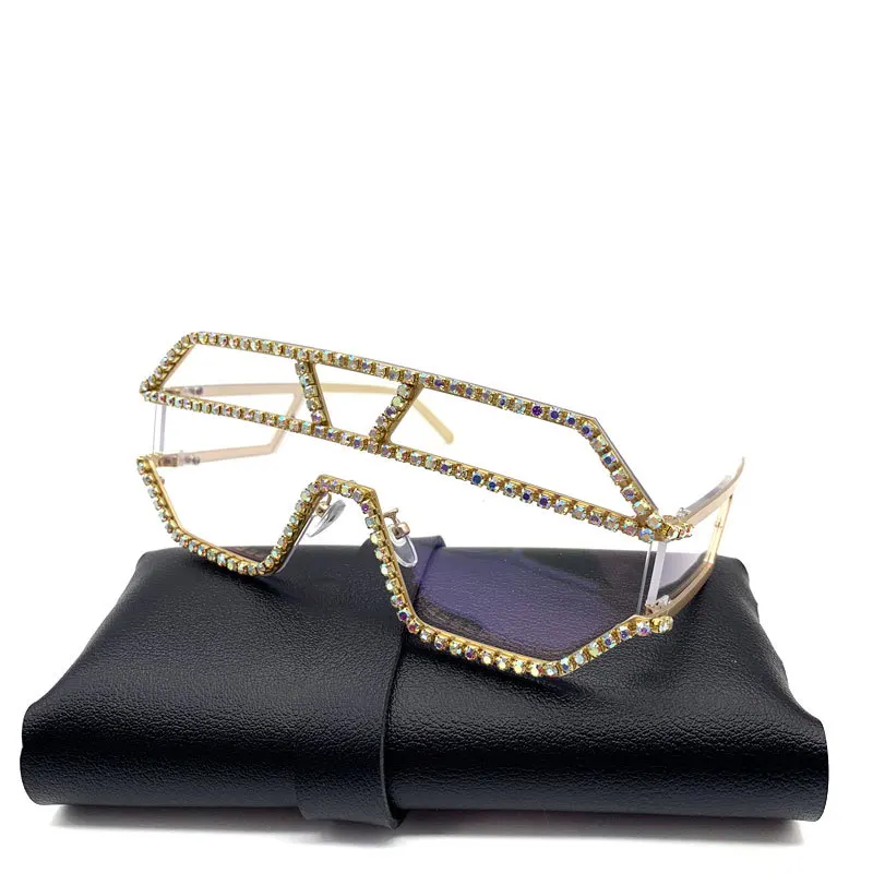 

Customized sunglass shades fashion square rhinestone sunglasses womens, As you choosen