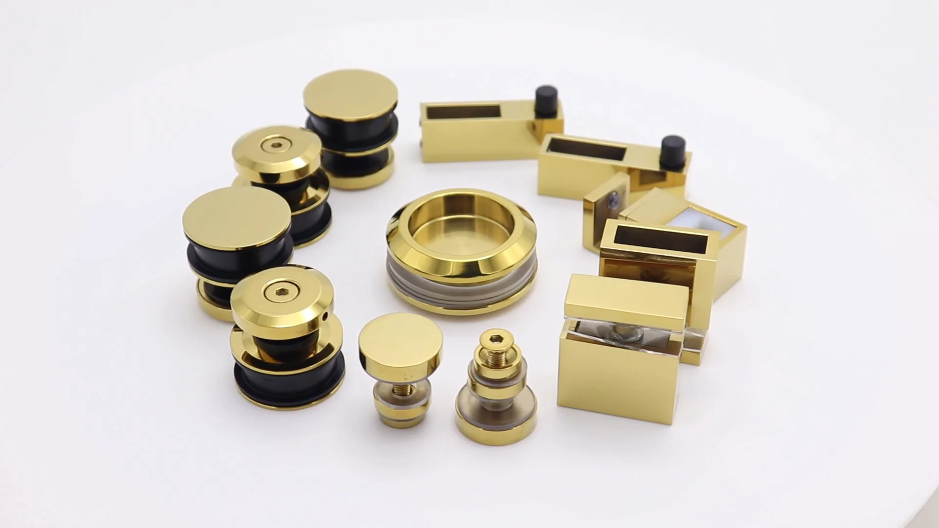 crl hot sale brushed brass gold bathroom sliding shower room