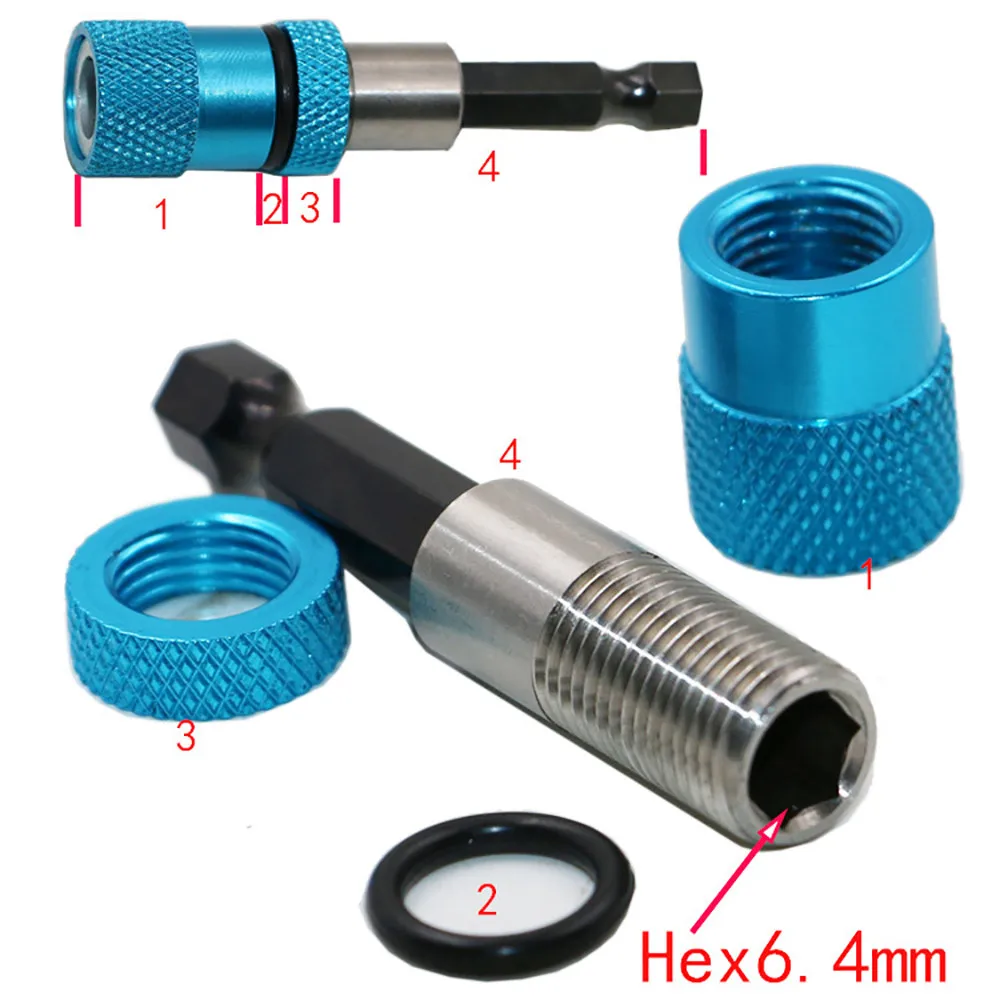 Hex Shank Drywall Screw Bit Holder Drill Screw Tool Quick