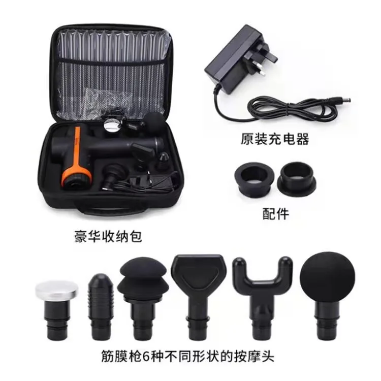 

2021 New Arrival Silicone Handle Custom Deeper Massage Home Use Massage Gun